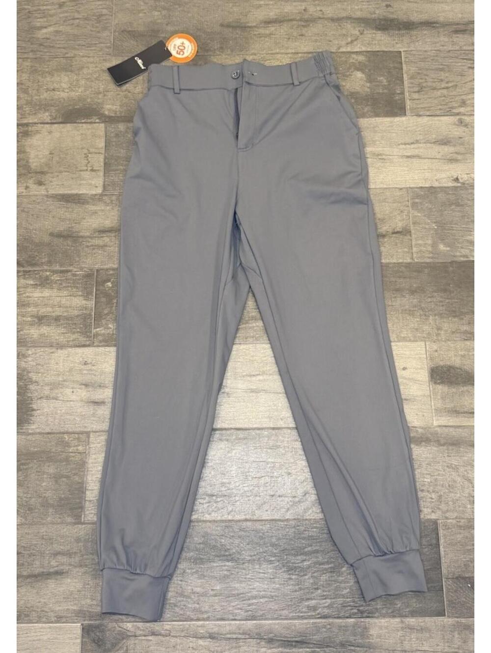 NEW Mivei Women's Lightweight Joggers-Medium/Gray/Pockets/Belt Loops/Lightweight